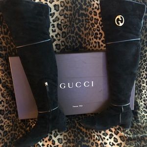 Authentic Gucci Thigh High Boots size 9